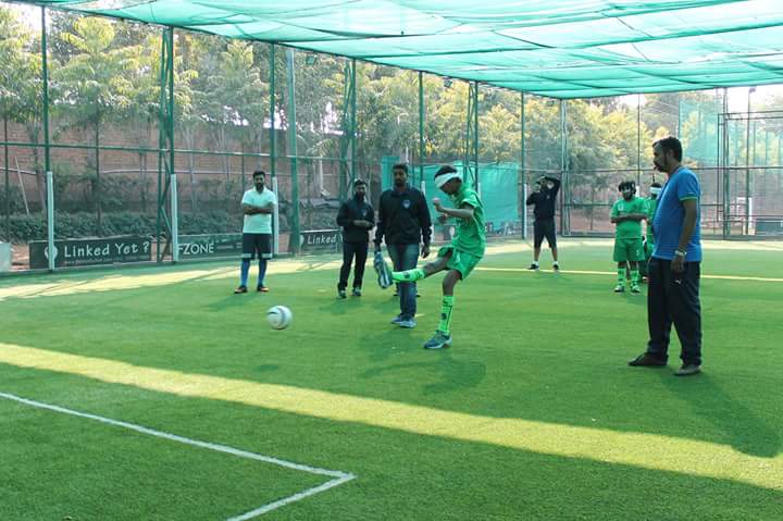 penalty kick of player