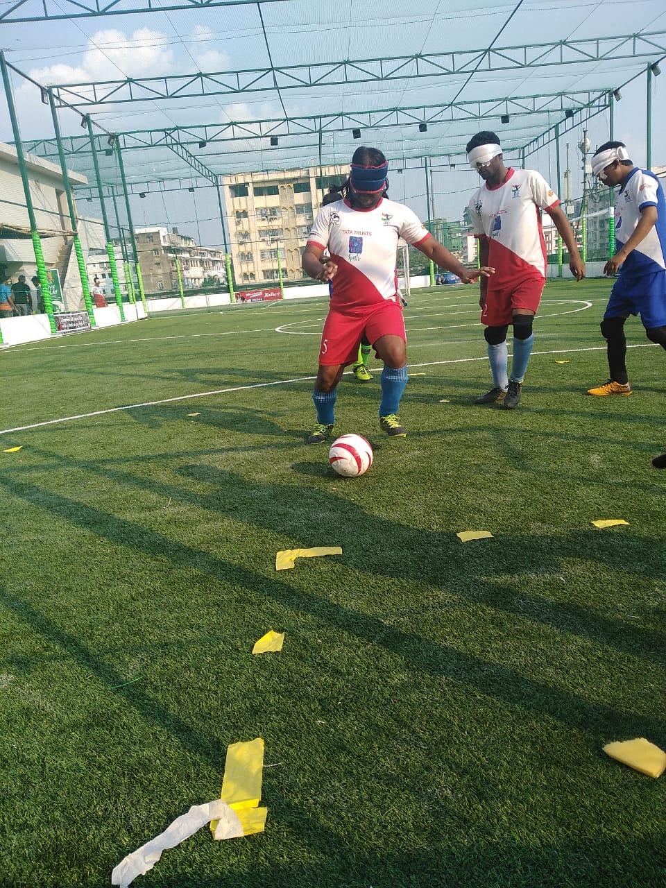 Going to kick football