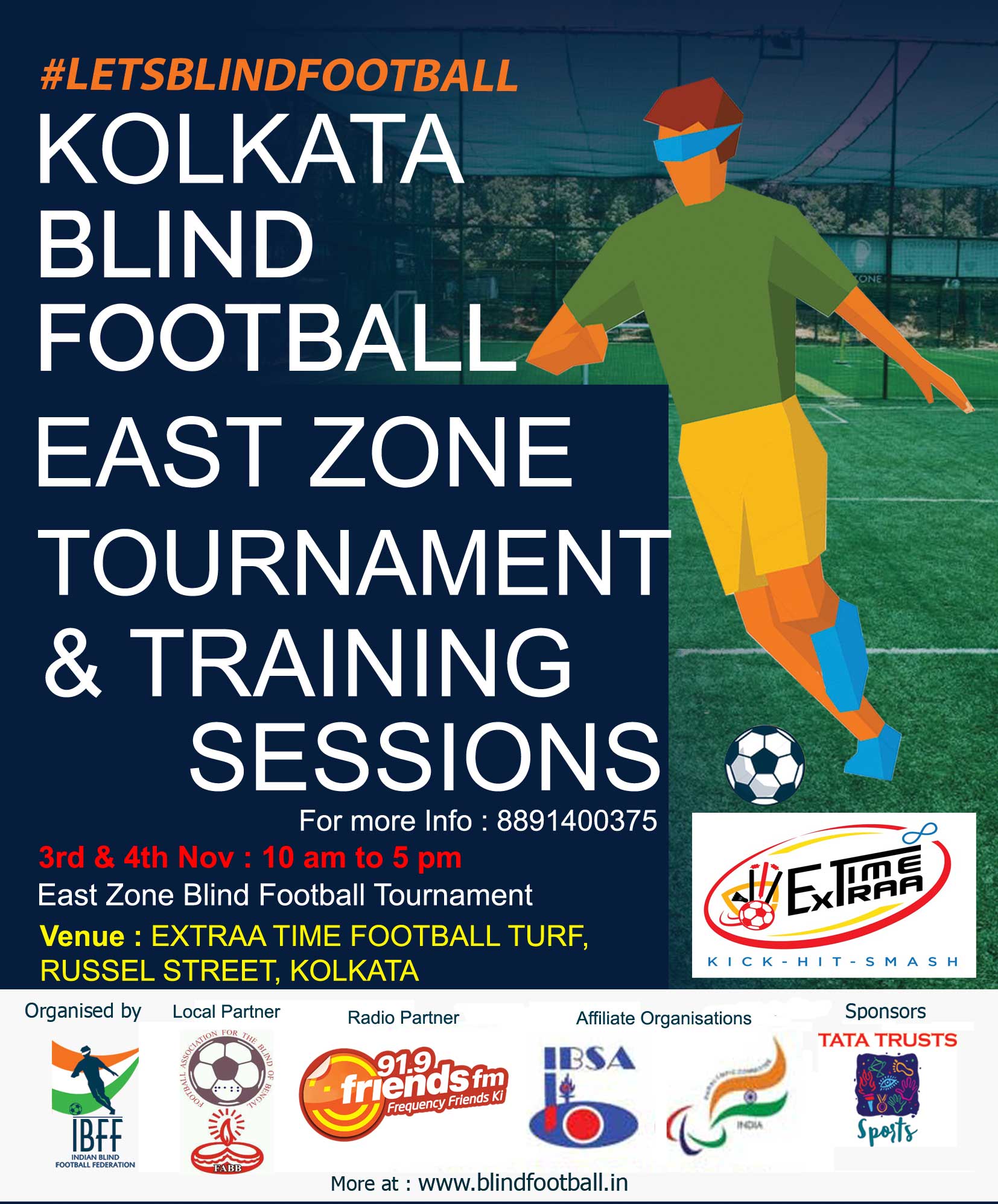 East Zone Blind Football Tournament, Kolkata