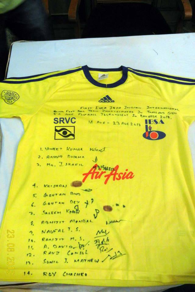 The most precious item team jersey with signature