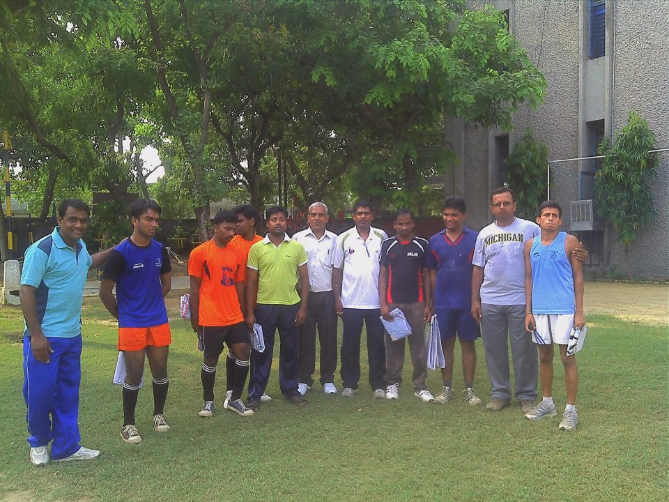 The Indian team practice sessions