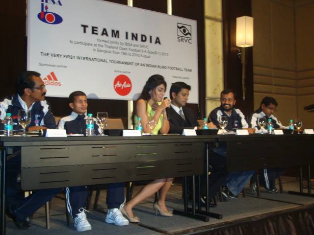 At the chennai press conference with Shriya Saran