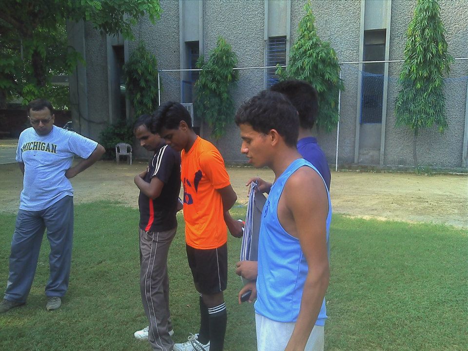 Indian team at 8th IBSA National Football Championships delhi
