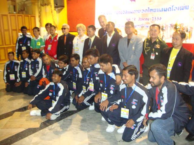 The team with the Thai Organisers