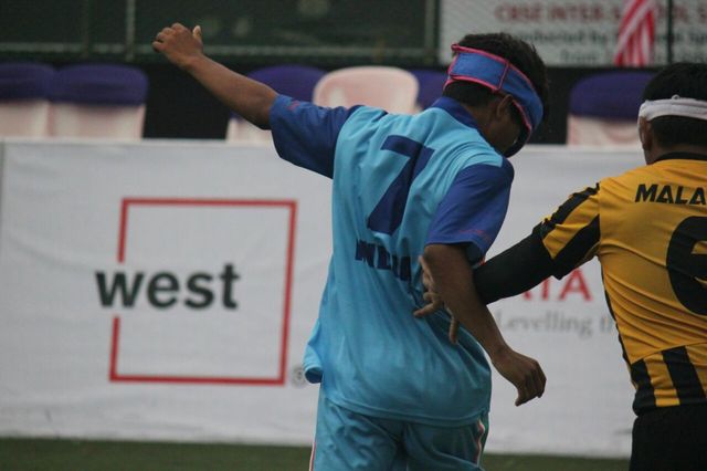 Still from india vs malaysia football match