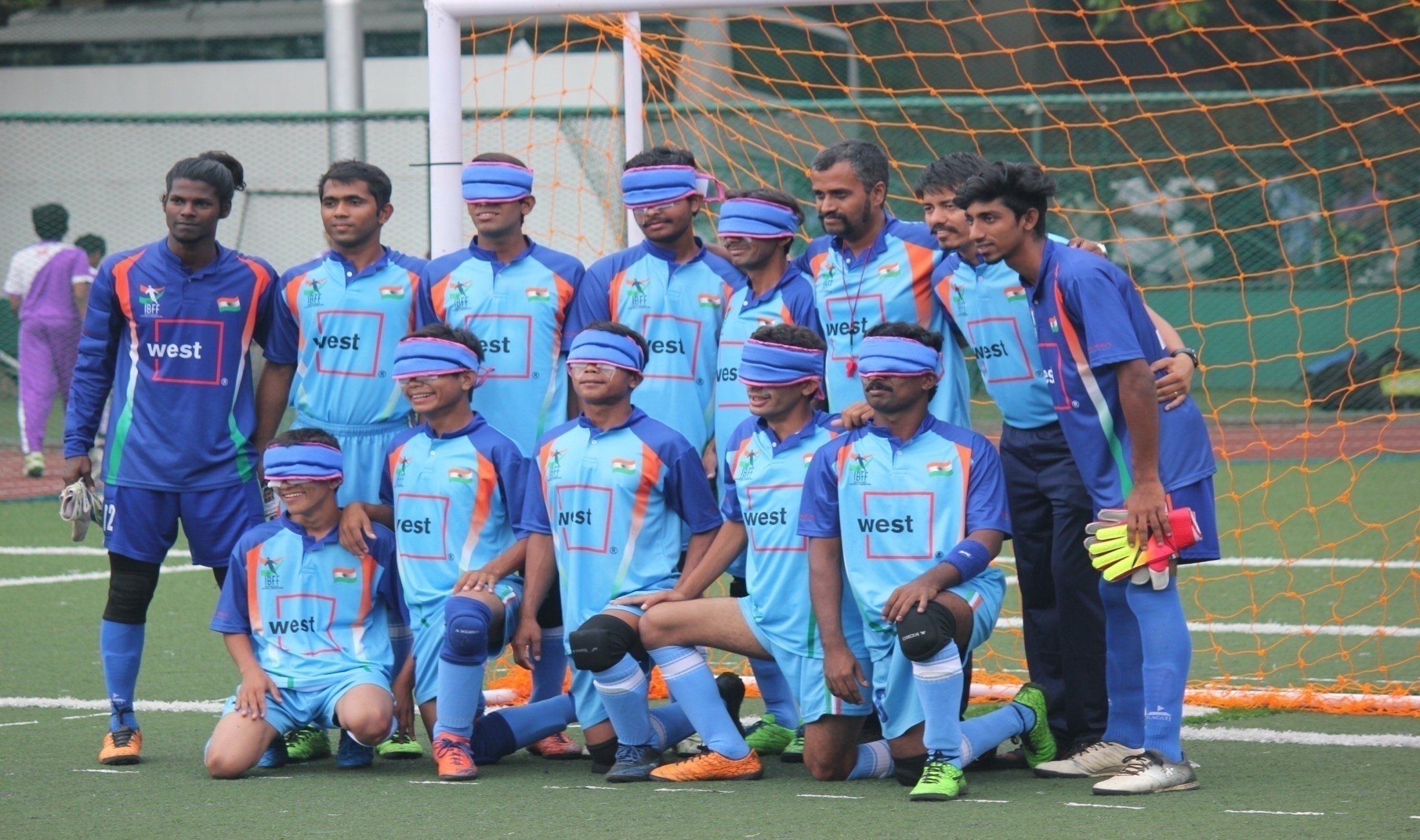 Team india with coach