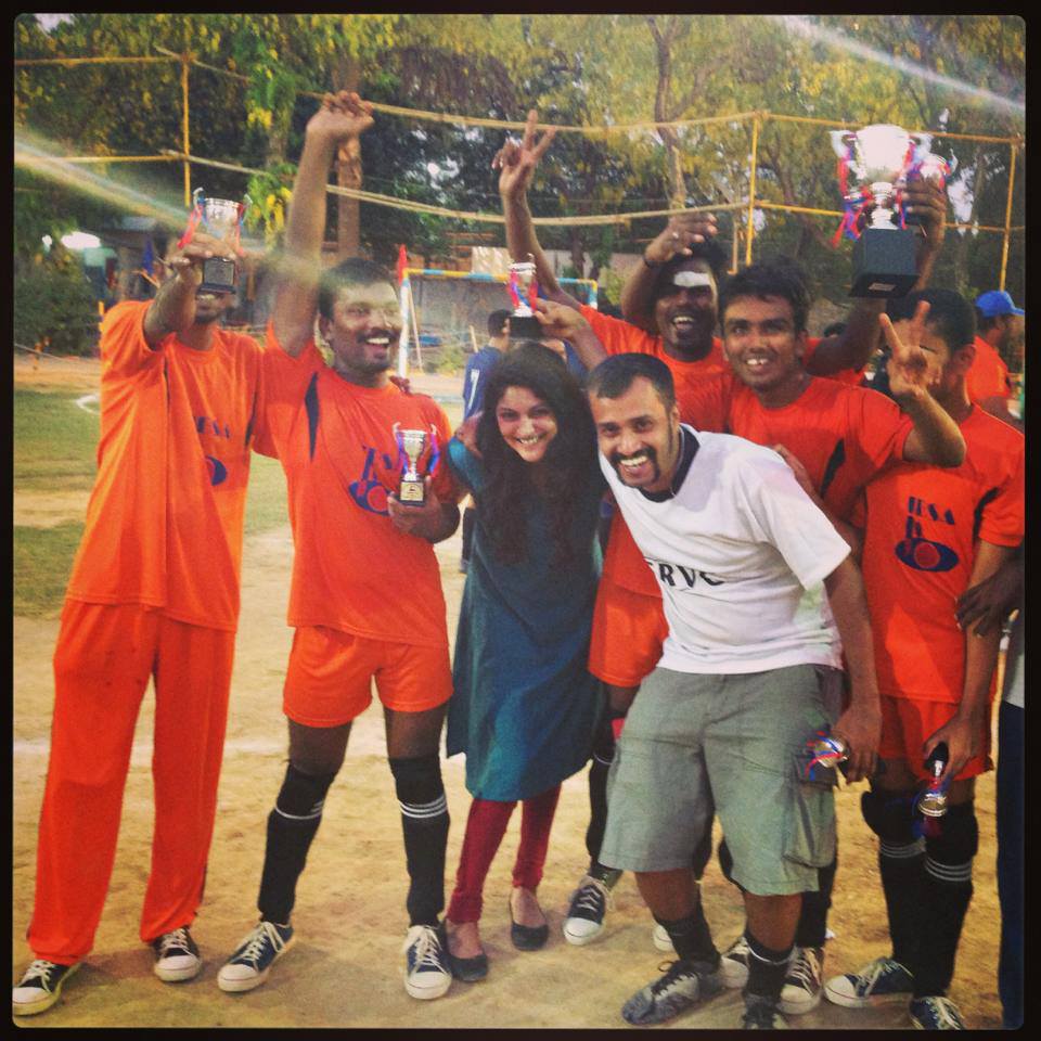 Documentary film maker Pavitra joins in the celebrations