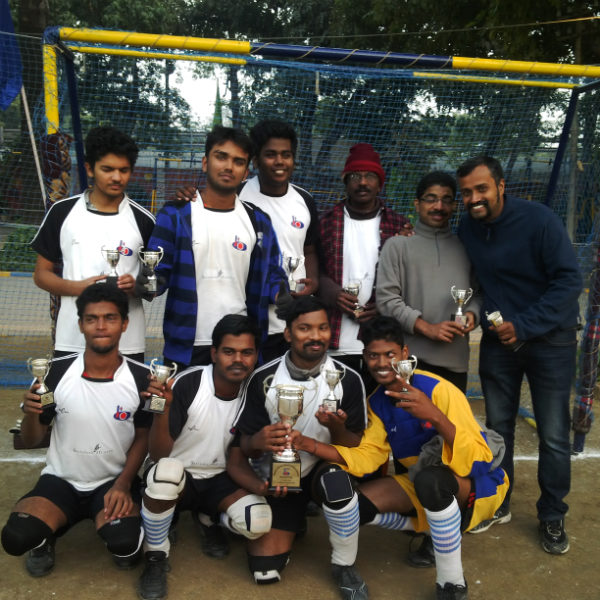 SRVC team with runners up trophy