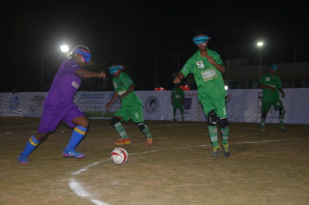 photo during karnataka vs tura football match