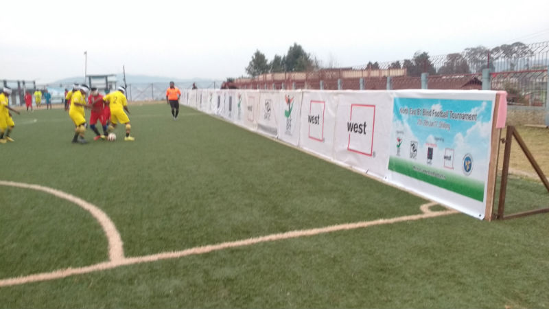 defending and attacking scenes during match