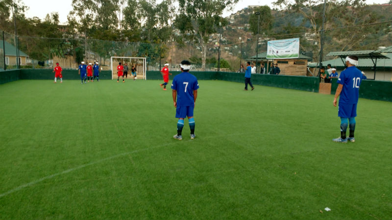 photos from Training camp in Aizawl- Mini North East Blind Football tournament at Shillong