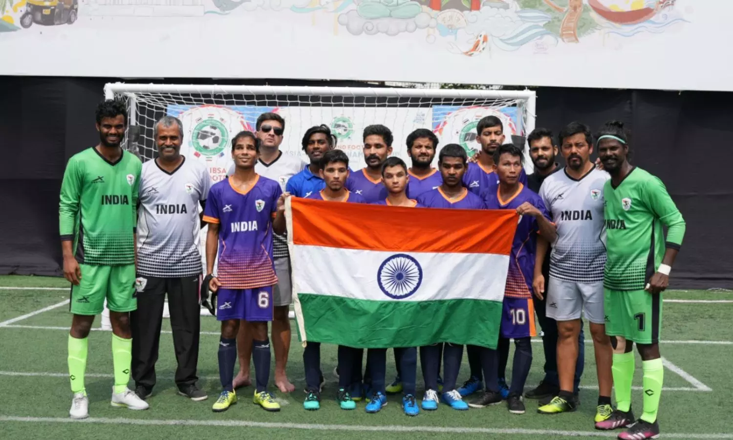 Indian Men's team is ranked 14th in the world and finishes 7th at the Asian Ch'ships'22 slide