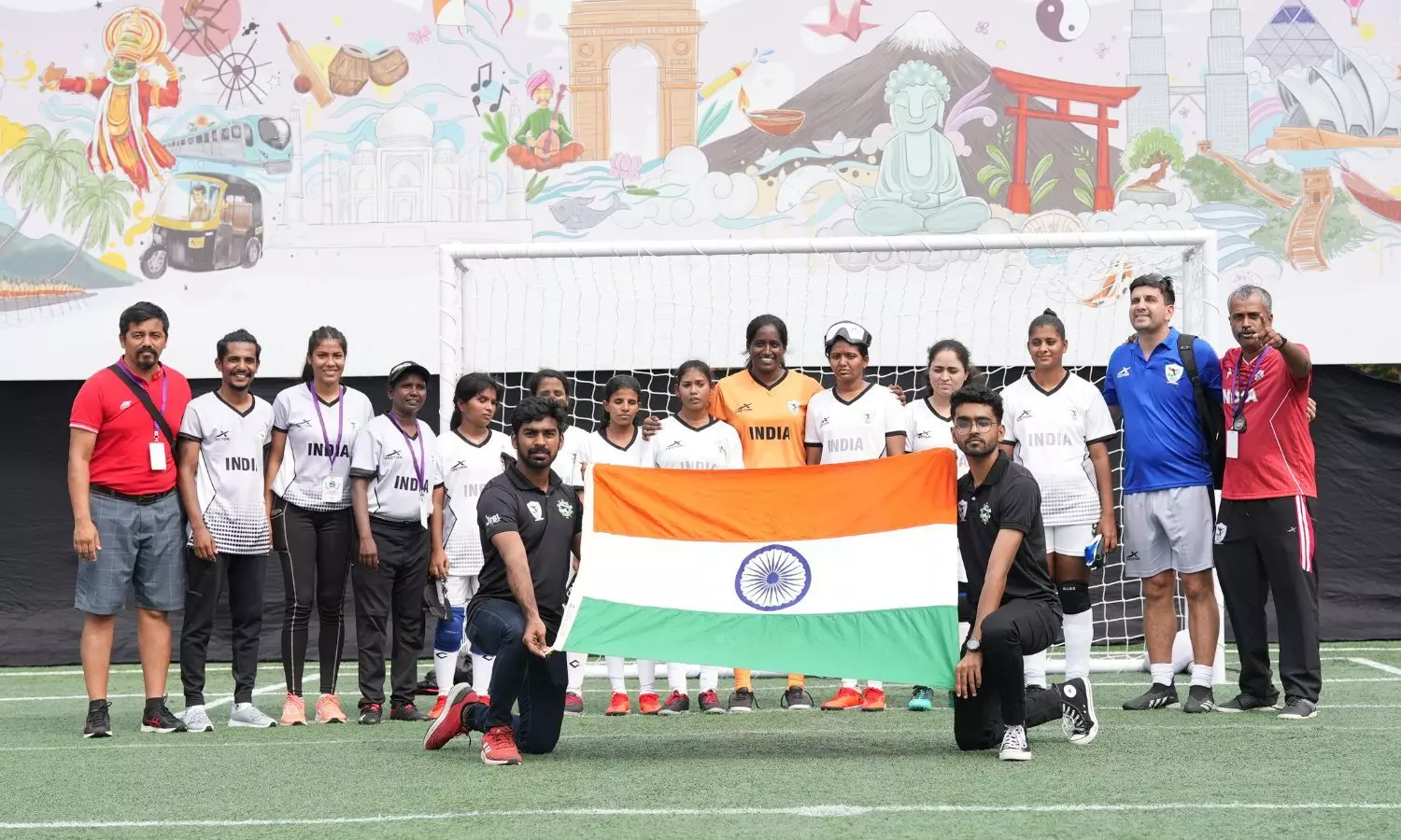 India Women's Team Qualify for the IBSA World Championships August'23' slide