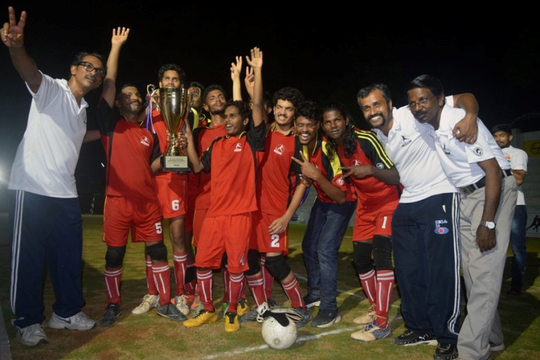KERALA WINS THE ALL INDIA INVITATIONAL BLIND FOOTBALL TOURNAMENT ( 3rd May 2016)