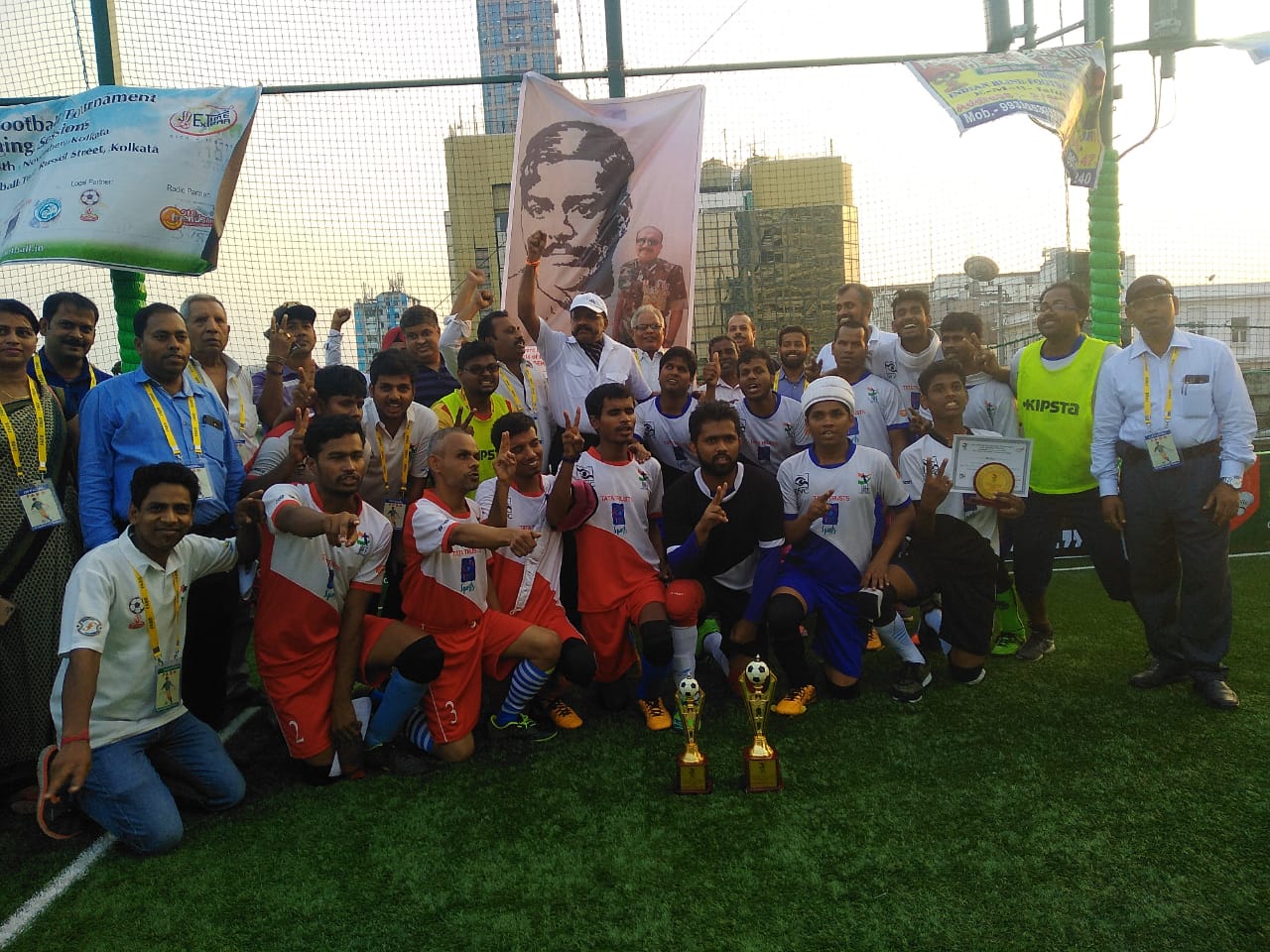 Blind football tournament in Kolkata spells new hope for young talent