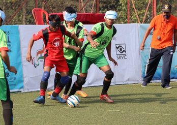 3rd North East Blind Football Tournament: 11 gripping matches held on 2nd day
