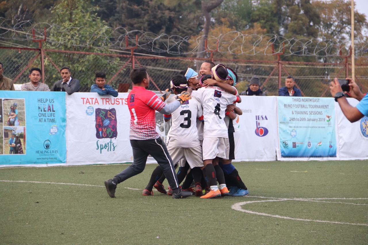 LAHDUH KA BETHANY SOCIETY, SHILLONG ÏA KA 3RD NORTH EAST BLIND FOOTBALL 2019